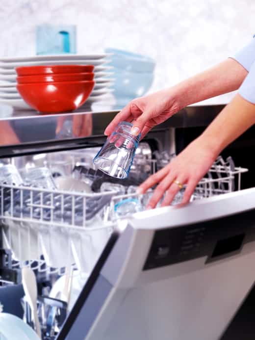 Beneficios de higiene del lavavajillas