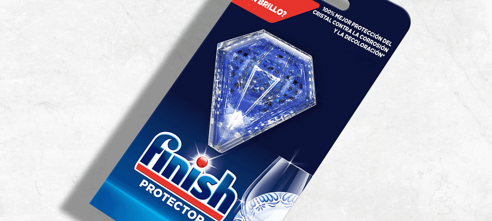 Finish® Protector de cristal para el lavavajillas